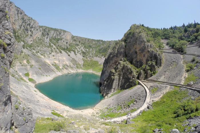 Jezioro Niebieskie w Chorwacji