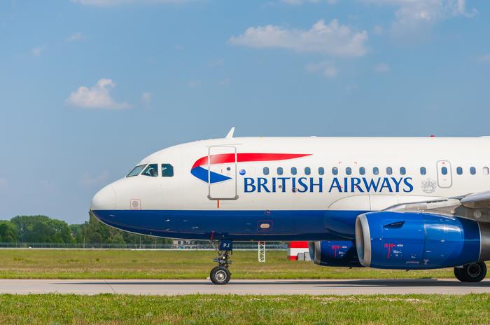 Samolot linii British Airways