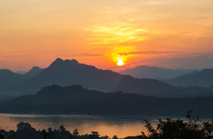 Wieczór nad Mekongiem