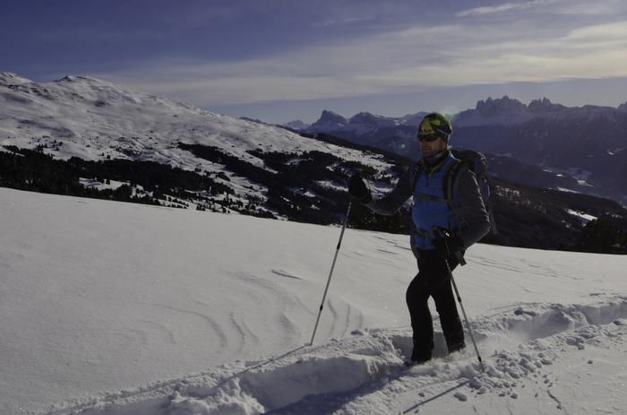 Południowy Tyrol: Florian Obrist rusza w góry na rakietach śnieżnych