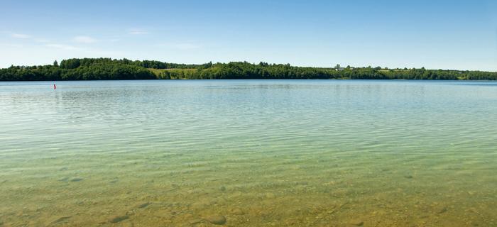 Hańcza, to najgłębsze jezioro w Polsce. Narazie. W Bełchatowie powstaje niemal dwa razy głębszy zbiornik