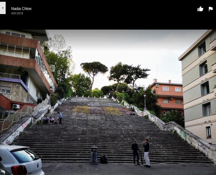 Rzym.  Scalea del Tamburino