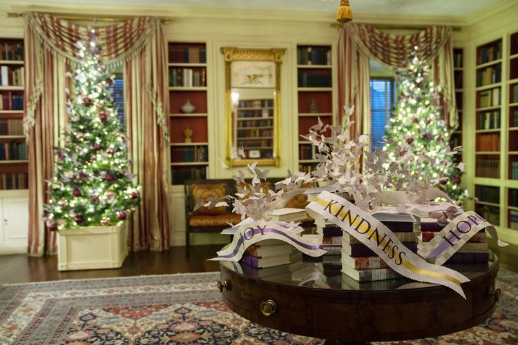 Świąteczne dekoracje w Białym Domu 2021