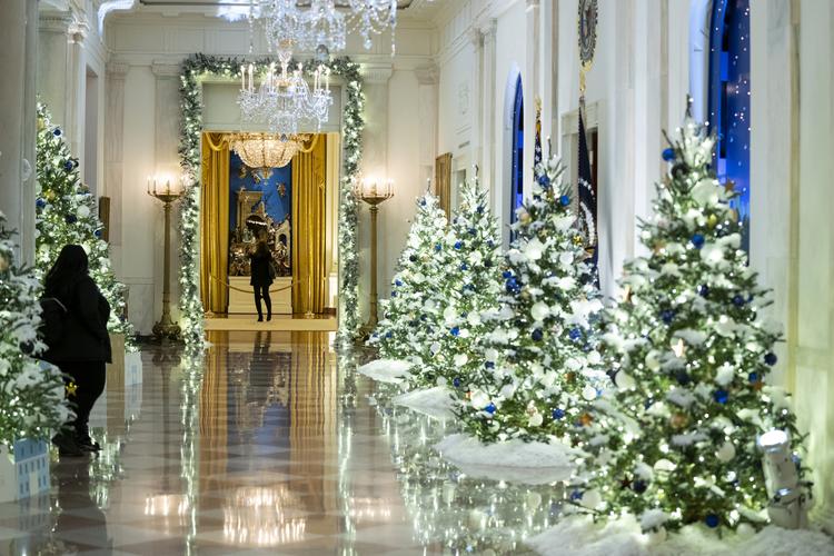 Świąteczne dekoracje w Białym Domu 2021