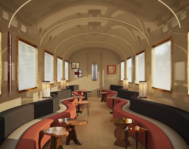 Tak mają wyglądać wnętrza Orient Expressu