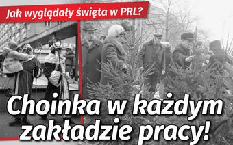 Święta w PRL-u. Mikołaje na ulicach, pomarańcze obiektem pożądania. Jak wyglądała świąteczna gorączka w PRL-u?